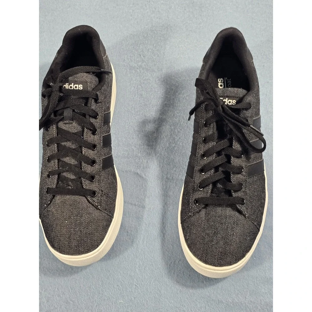 Adidas™ Daily 2.0 'Black Denim'  DB0284  Men Sz 11 Casual Sneakers